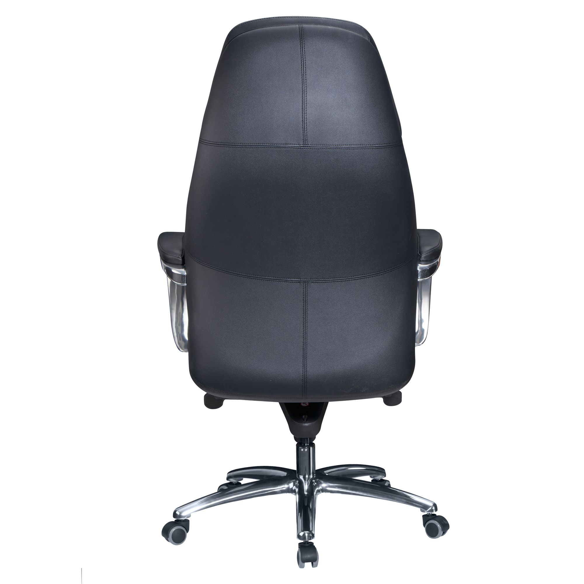 Cadeira de escritório amstyle cadeira executiva couro real preto ergonômico cadeira giratória xxl 120 kg