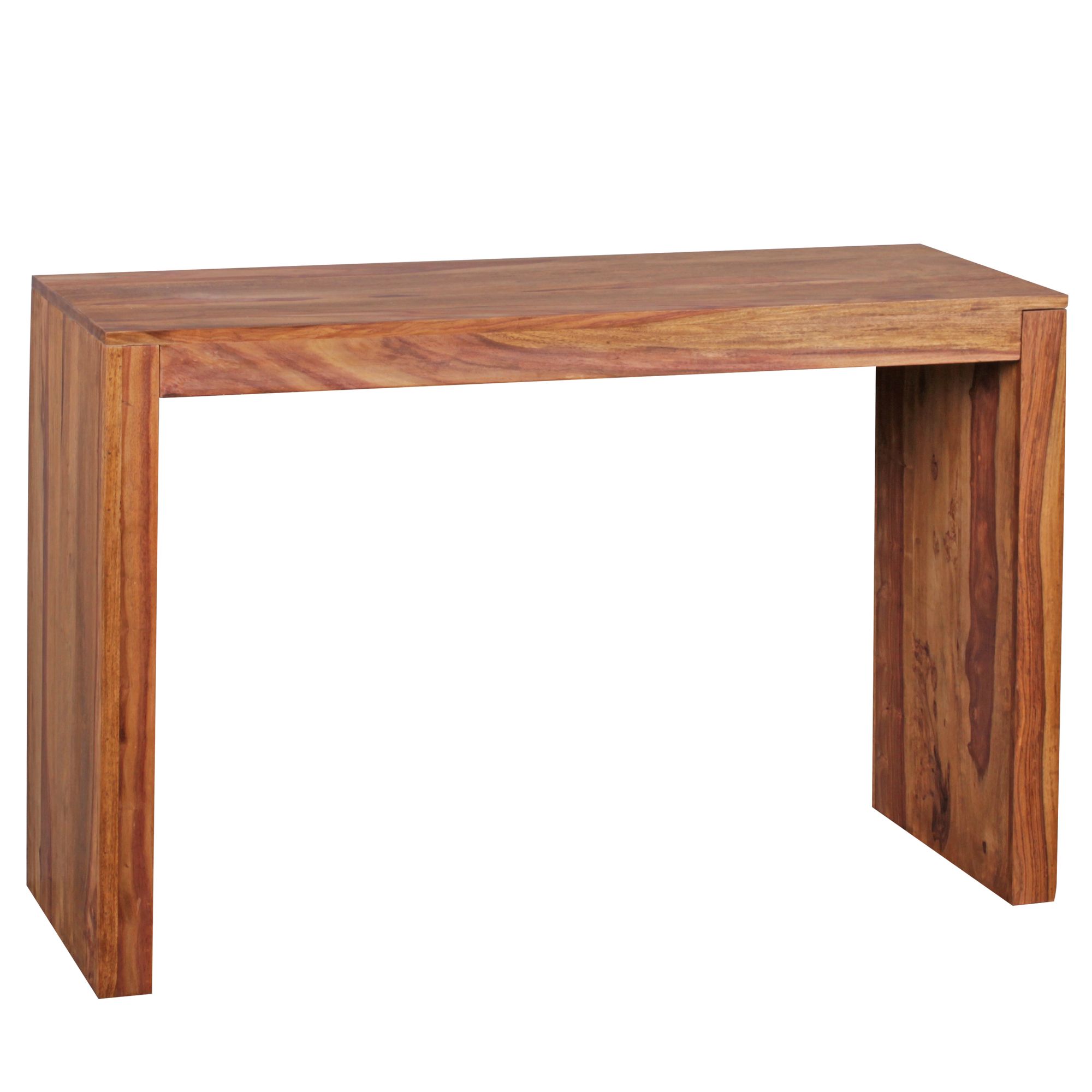 Mesa consola residente mesa consola madeira maciça 115x40x75 cm mesa corredor