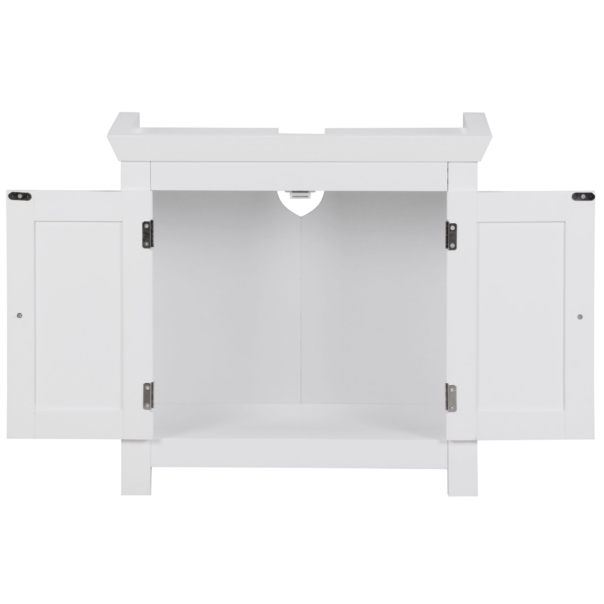 Armário de base de lavatório residente wl1.350 branco 57 cm armário de base de armário de banheiro