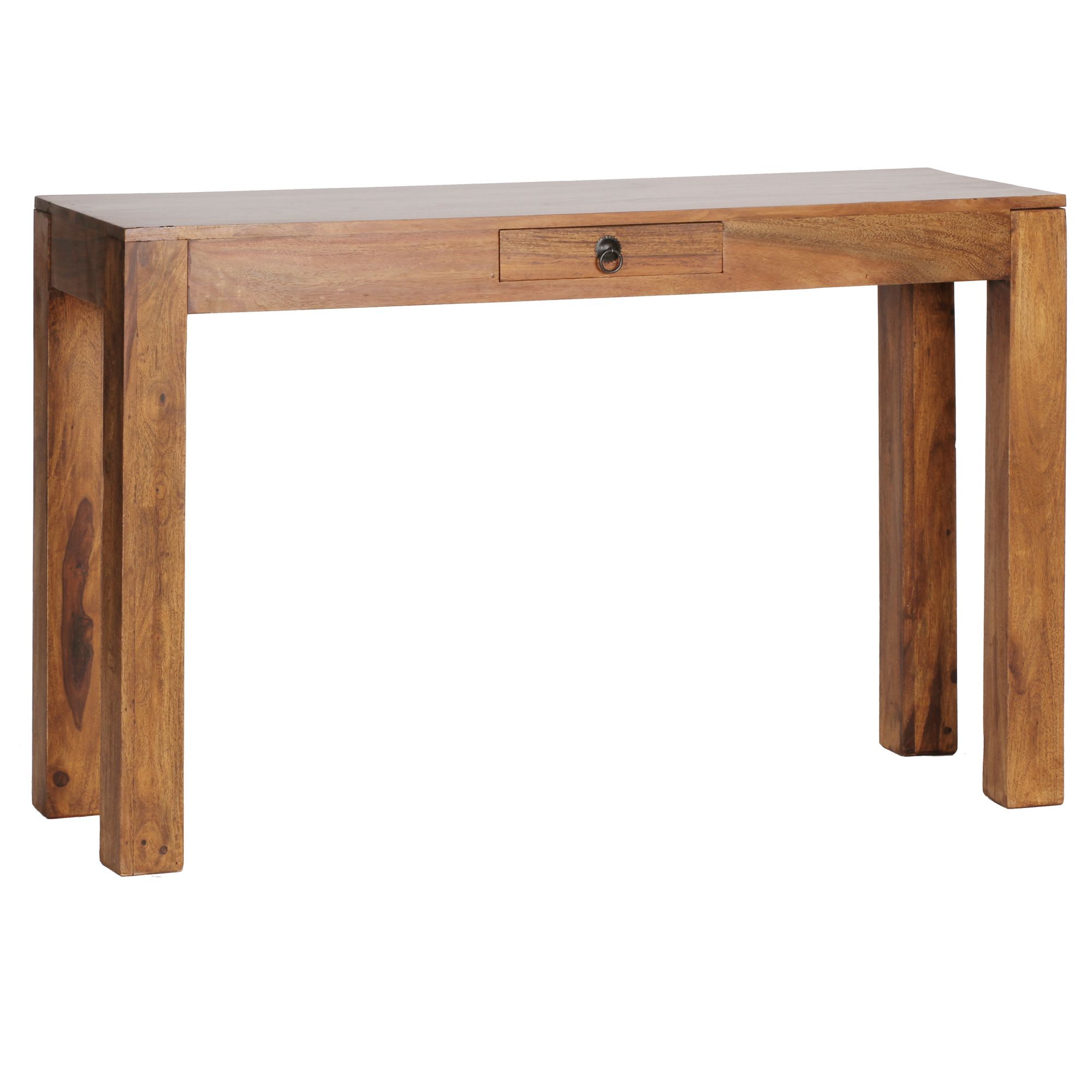 Mesa console residente Mumbai Solid 110 cm com penteadeira de mesa de gaveta